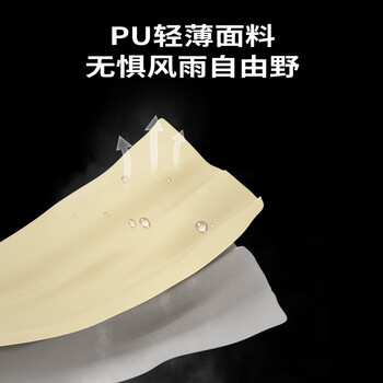 琴飞曼雨衣儿童雨衣幼儿园上学专用长款全身小学生儿童雨衣书包位稻草黄L