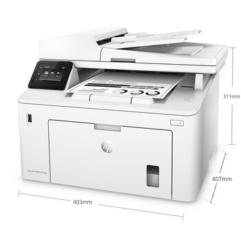 惠普（HP）M227fdw A4黑白激光多功能打印机 复印 扫描 传真一体机 WiFi无线网络 高速双面打印