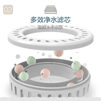 小熊（Bear）加湿器JSQ-C45S9净水滤芯上加水银离子水箱家用办公室轻音加湿机4.5L