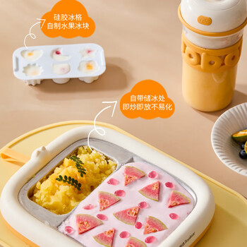 荣事达(Royalstar)炒酸奶机冰淇淋机家用儿童节日生日礼物316不锈钢炒冰机+350ML果汁机榨汁杯组合RS-ZC02A彩盒包装 荣事达(Royalstar)炒酸奶机冰淇淋机家用儿童节日生日礼物316不锈钢炒冰机+350ML果汁机榨汁杯组合RS-ZC02A彩盒包装