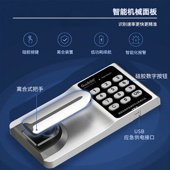 中伟（ZHONGWEI）保密柜文件柜铁皮办公档案柜员工资料柜钢制保险柜智能锁通门带抽