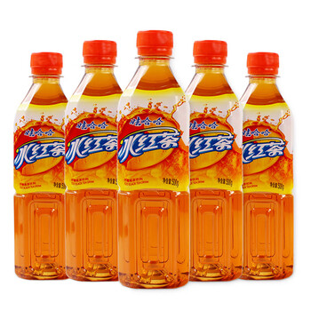 娃哈哈冰红茶柠檬味茶饮料500ml*15瓶 清凉解渴饮用水 整箱 包装随机发