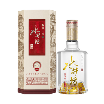 四川水井坊 500ml 38%（坛香酒业】2005年水井坊38度500ml 浓香型