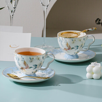 vidsel咖啡杯套装高档搬家乔迁新婚礼物结婚伴手礼陶瓷杯子礼盒生日礼品