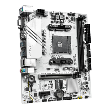 精粤B450M PRO ARGB主板AM4锐龙DDR4内存台式电脑游戏主板R5 5600/5600GT/5700G AMD B450/Socket AM4