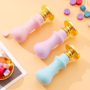 名遇【单件包邮】火漆印章蜡粒套装豪华版儿童玩具diy男孩女孩生日礼物伴手礼送收纳桶