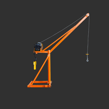 吊机小型升降机提升机1吨室外起重机建筑装修220v吊运机 全套100公斤
