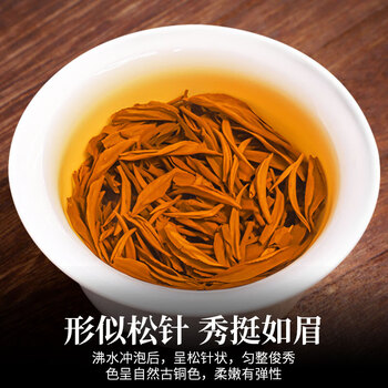 醉君怀茶叶特级金骏眉 新茶福建红茶500g2罐礼盒装 茶叶礼品送长辈