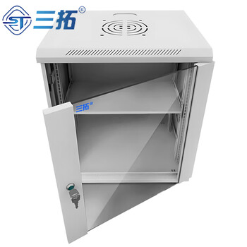 三拓 机柜12U高665宽550深400网络服务器机柜 多库发货 壁挂落地监控弱电交换机柜 19英寸标准ST.6612 三拓 机柜12U高665宽550深400网络服务器机柜 多库发货 壁挂落地监控弱电交换机柜 19英寸标准ST.6612