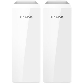 普联（TP-LINK）千兆监控专用无线网桥套装(5公里)户外远距离传输出厂免配置支持PoE/DC供电 TL-S5G-5KM【套装】