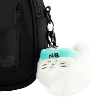 NEW BALANCE男女同款休闲舒适百搭运动斜挎包LAB52404 BK F