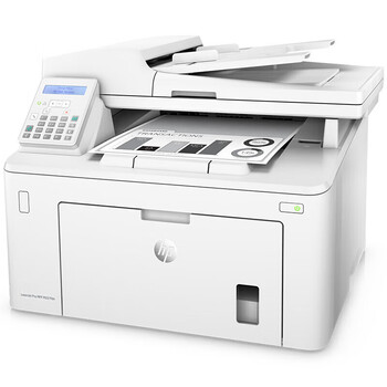 惠普（HP）MFP M227fdn A4黑白激光打印机 复印 扫描 传真多功能一体机（自动双面、网络打印）