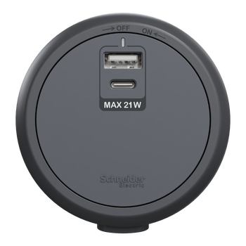 施耐德电气21W快充轨道插座排插1C+1A口20W快充适配器开关搭配黑/咖轨道黑色 施耐德电气21W快充轨道插座排插1C+1A口20W快充适配器开关搭配黑/咖轨道黑色