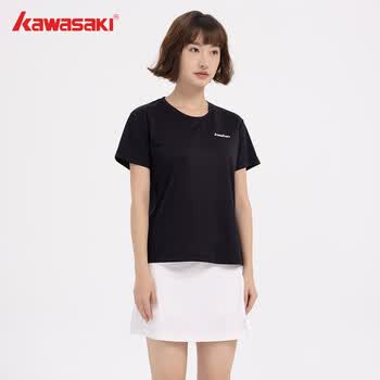 川崎（KAWASAKI）羽毛球针织短裙女款休闲运动防走光速干半身裙B2763 白色 XL