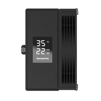 ApexgamingV6BG 单塔六热管/智能数显温控散热器  双平台兼容 神光同步支持 12/13 代酷睿 主推商品