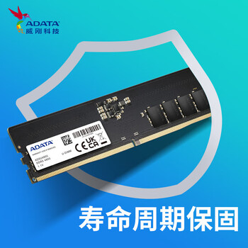 威刚（ADATA）DDR5 6000 32GB(16GBX2)套装 台式机内存 万紫千红 Deepseek硬件