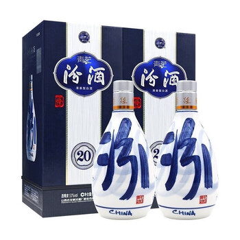 ★最終値引き★中国白酒 杏花村 青花汾酒 500ml 53度 2本セット O1CN01IK3rce29no4hMFumE_!!