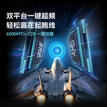 佰维（BIWIN）32G(16G×2)套装 DDR5 6000频率台式机内存条 斗战行者HX100 马甲条(C28)黑色AI PC电脑存储配件