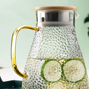 麦赫比Myhobby轻奢高档家用耐高温高硼硅玻璃杯凉水壶套装客厅专用颜值水杯带把