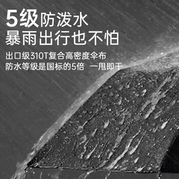天玮伞业全自动晴雨伞大号加固加厚抗风黑胶防晒伞晴雨两用228骨可定制