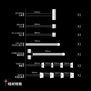 首席玩家（1st player）NGDP铂金 1300W ATX3.1电源（MES ID/压纹线/ATX3.0&3.1双规范/FDB风扇/支持5090/双12V2X6）