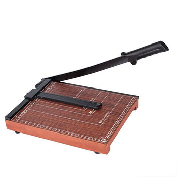 晨光 A4木制切纸刀 手动切纸刀切纸机小型相片照片裁剪器 ASSN2209 单台装