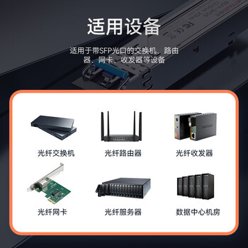 胜为 SFP光模块千兆1.25G单模双纤光纤模块(1310nm,20km,LC)万兆兼容华为/华三/锐捷等BSFP-SM20