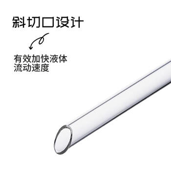 蜀牛 玻璃漏斗 实验室化学过滤三角漏斗 三角玻璃漏斗 高硼硅加厚 过滤教学科研 短管三角漏斗75mm