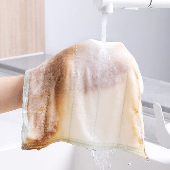 茶花 厨房抹布30*30cm*5片装去油污百洁布洗洁巾棉柔洗碗布 茶花 厨房抹布30*30cm*5片装去油污百洁布洗洁巾棉柔洗碗布