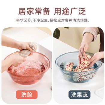 CHAHUA茶花 塑料盆29cm洗脸盆洗屁屁盆婴儿新生儿脸盘圆盆*