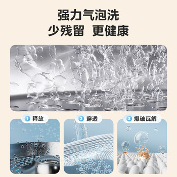 美的（Midea）0.5KG波轮内衣洗衣机小型家用全自动 1.294洗净比除菌变频懒人洗烘一体机MND5V6ADE