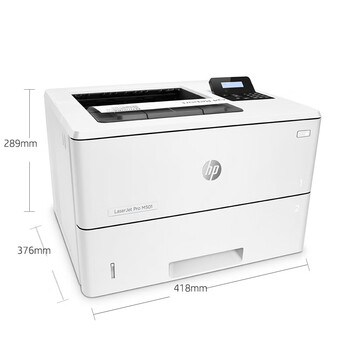 惠普（HP）M501dn A4黑白激光高速打印机 自动双面单功能安全打印 商用企业级（1年上门服务）