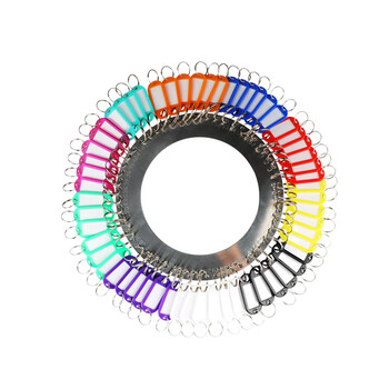 得印30位钥匙盘钥匙环圈钥匙扣彩色钥匙牌7447金属钥匙收纳盘可标记钥匙板分类管理锁匙串1/个 得印30位钥匙盘钥匙环圈钥匙扣彩色钥匙牌7447金属钥匙收纳盘可标记钥匙板分类管理锁匙串1/个