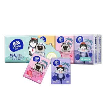 金龙鱼【纸手帕+大米】V0123手帕纸10包*4提+乳玉皇妃石板大米5kg