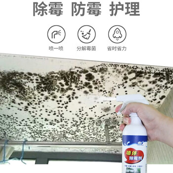 兰康保科技家清 家用白墙面瓷砖缝除霉 墙体除霉剂含喷头500ml/瓶 5瓶起售