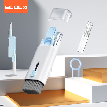 宜客莱（ECOLA）键盘清洁刷电脑除尘刷笔多功能耳机充电仓清洁笔笔记本多用途清洁神器