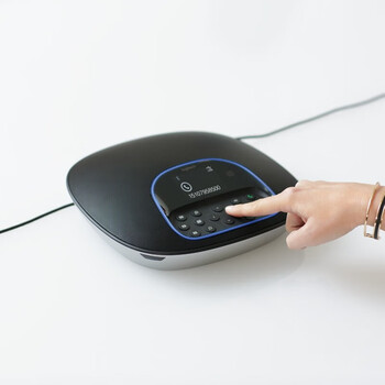 罗技（Logitech）CC3500e 商务高清视频会议摄像头 1080P USB免驱 10倍无损变焦 （含全向麦克风+扬声器）
