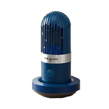 东菱东菱胶囊果蔬清洗机DL-1212升级净化款 静谧蓝 钛金灰颜色随机 降农残无线蔬菜水果净化灭菌消毒器