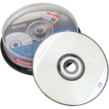 纽曼（Newsmy）DVD+RW光盘 刻录光盘 光碟 可擦写空白光盘 4速4.7G台产 10片装