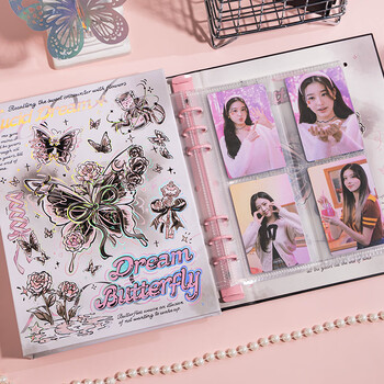 洧宜拼豆收纳册卡册3寸5寸7寸明信片纪念册家庭情侣照片收纳影集-蝶梦心弦
