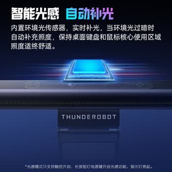 雷神（ThundeRobot）屏幕挂灯L2电脑显示器挂灯 非对称光源APP控制拾灯效全光谱护眼智能补光