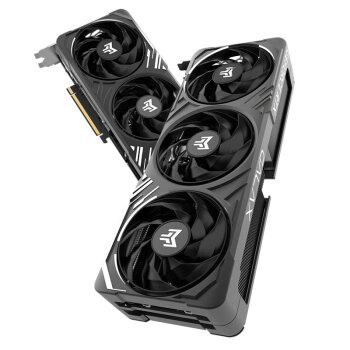 影驰 GeForce RTX 5070 Ti 金属大师 黑金版 OC 16GB GDDR7 DLSS 4 电竞游戏设计剪辑AI电脑显卡
