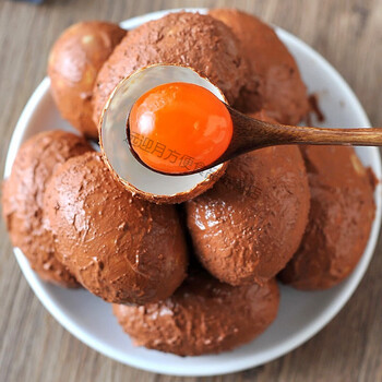 云舵银盏皇新鲜湖北大号红泥腌制生咸鸭蛋红心鸭蛋烘焙蛋黄酥材20枚