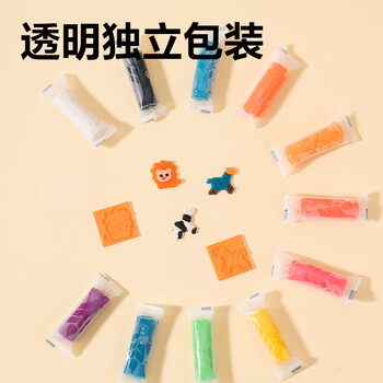 得力(deli)12色非轻型粘土学生玩具彩泥橡皮泥黏土手工DIY(颜色随机)手提桶装毕业儿童节文具生日礼物 得力(deli)12色非轻型粘土学生玩具彩泥橡皮泥黏土手工DIY(颜色随机)手提桶装毕业儿童节文具生日礼物