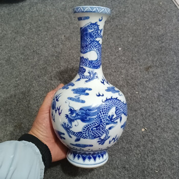 清代青花瓷花瓶价格报价行情- 京东