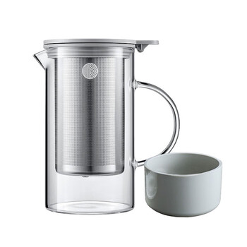 北鼎(Buydeem)玻璃泡茶壶 办公家用大容量冲茶壶 耐高温茶水分离泡茶壶 800ml 北鼎(Buydeem)玻璃泡茶壶 办公家用大容量冲茶壶 耐高温茶水分离泡茶壶 800ml