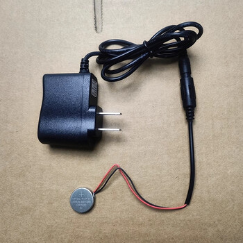 汇鑫茂 USB转3V改电源假钮扣电池遥控器电子称直供电 无开关;1米;3V电源 1拖2  两节钮扣假电池 2个