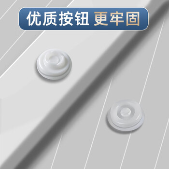 新时达10个A4加厚档案资料袋按扣袋塑料学生考试办公收纳防水聚丙烯纽扣夹子暗扣文件袋透明斜纹