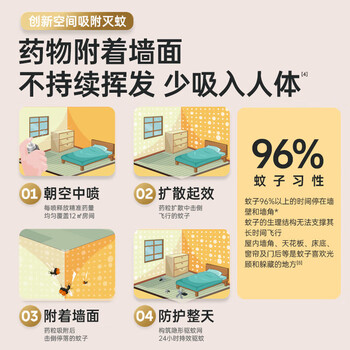森林地带定量灭蚊喷雾驱蚊液灭蚊液室内杀蚊虫剂防蚊喷雾25g