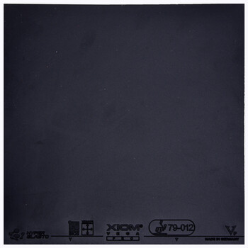 XIOM骄猛 乒乓球胶皮反胶涩性套胶银V VEGA PRO 79-012 黑色MAX